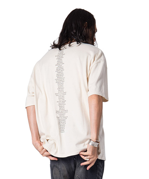 glamb（グラム）の「Bald eagle CS / バルドイーグルTシャツ（Tシャツ/カットソー・メンズ・ブラック/ホワイト・3/1/0/2/4）」の16枚目の写真