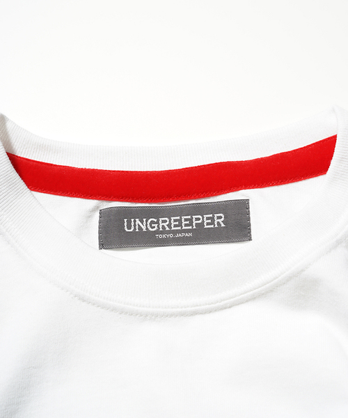 UNGREEPER （アングリーパー）の「UNGREEPER アングリーパー / フロントプリントTシャツ(FUCK君）/ CT-UG-HS-1003（Tシャツ/カットソー・メンズ・ホワイト/パープル/ブラック・MEDIUM/SMALL/LARGE/X-LARGE）」の8枚目の写真