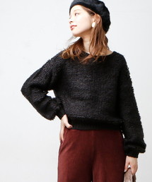 natural couture | ループ編みプルオーバー(ニット/セーター)