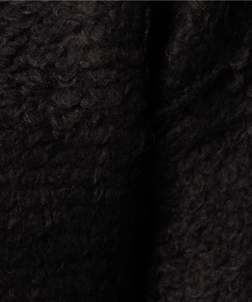 natural couture（ナチュラルクチュール）の「ループ編みプルオーバー（ニット/セーター・レディース・アイボリー/ピンク/ブラック・FREE）」の9枚目の写真