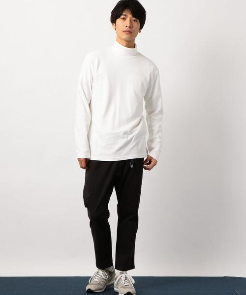 green label relaxing(グリーンレーベルリラクシング)の「CM スムース タートルネック カットソー ◆(Tシャツ/カットソー・メンズ・ワインレッド/ホワイト/ブラック/その他1・SMALL/LARGE/MEDIUM)」の8枚目の写真