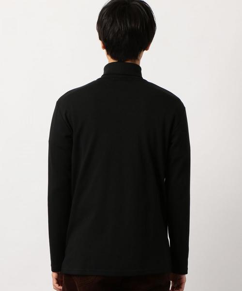 green label relaxing(グリーンレーベルリラクシング)の「CM スムース タートルネック カットソー ◆(Tシャツ/カットソー・メンズ・ワインレッド/ホワイト/ブラック/その他1・SMALL/LARGE/MEDIUM)」の17枚目の写真