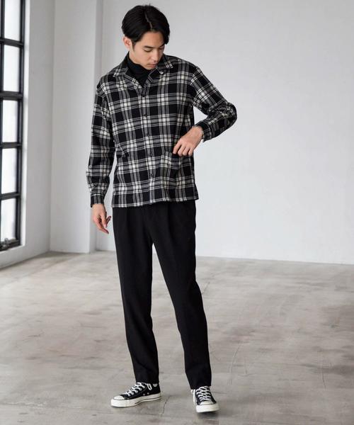 green label relaxing(グリーンレーベルリラクシング)の「CM スムース タートルネック カットソー ◆(Tシャツ/カットソー・メンズ・ワインレッド/ホワイト/ブラック/その他1・SMALL/LARGE/MEDIUM)」の20枚目の写真