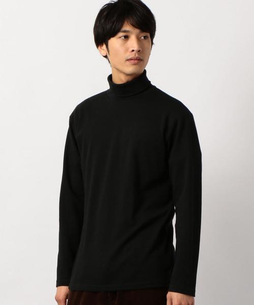 green label relaxing（グリーンレーベルリラクシング）の「CM スムース タートルネック カットソー ◆（Tシャツ/カットソー・メンズ・その他1/ホワイト/ワインレッド/ブラック・LARGE/MEDIUM/SMALL）」の11枚目の写真