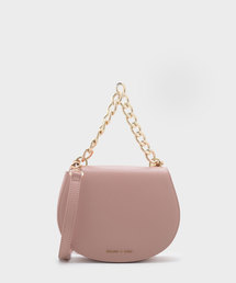 チェーントップハンドルハンドバッグ / CHAIN TOP HANDLE HANDBAG