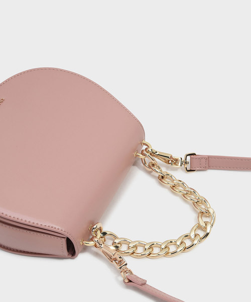 CHARLES & KEITH(チャールズ & キース)の「チェーントップハンドルハンドバッグ / CHAIN TOP HANDLE HANDBAG(ハンドバッグ・レディース・マルチ/ピンク・S)」の10枚目の写真