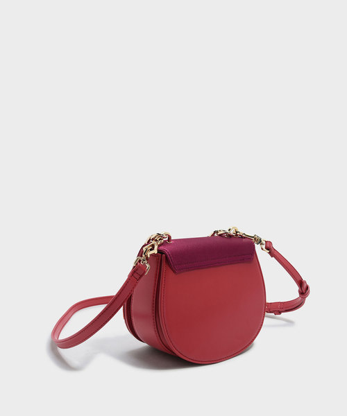 CHARLES & KEITH(チャールズ & キース)の「チェーントップハンドルハンドバッグ / CHAIN TOP HANDLE HANDBAG(ハンドバッグ・レディース・マルチ/ピンク・S)」の5枚目の写真
