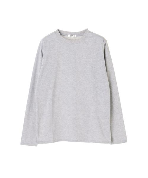 koe（コエ）の「無地天竺ロングスリーブTシャツ（Tシャツ/カットソー・メンズ・ホワイト/ブラック/カーキ/グレー/ピンク/ネイビー・LL/L/M/S）」の13枚目の写真