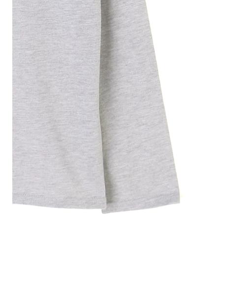 koe（コエ）の「無地天竺ロングスリーブTシャツ（Tシャツ/カットソー・メンズ・ホワイト/ブラック/カーキ/グレー/ピンク/ネイビー・LL/L/M/S）」の10枚目の写真