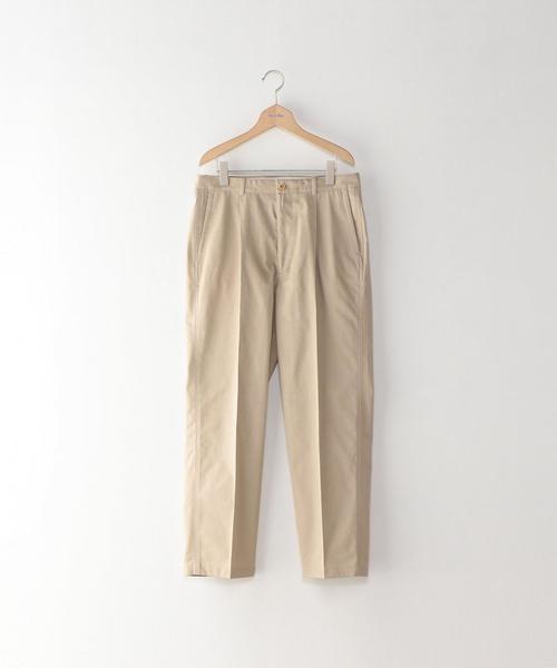 Steven Alan（スティーブンアラン）の「＜Steven Alan＞ VNTIL GABA 1P BAGGY TAPERED/テーパードパンツ（チノパンツ・メンズ・ベージュ/ブラック・SMALL/MEDIUM/LARGE/X-LARGE）」の2枚目の写真