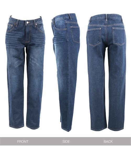 KOBE LETTUCE（コウベレタス）の「ハイウエストテーパードデニムパンツ（デニムパンツ・レディース・ブルー系その他2/ブルー系その他4/ブルー系その他/ブルー系その他3/ホワイト系その他2/ホワイト系その他/ワンウォッシュ・S/M）」の14枚目の写真