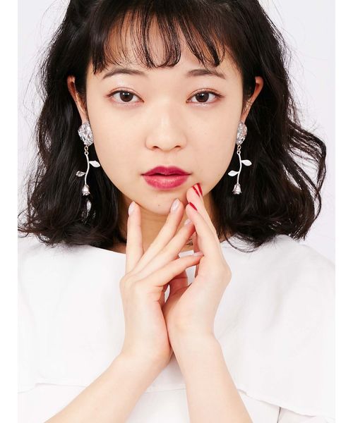 merry jenny(メリージェニー)の「roseイヤリング(イヤリング・レディース・シルバー/ゴールド・FREE)」の9枚目の写真