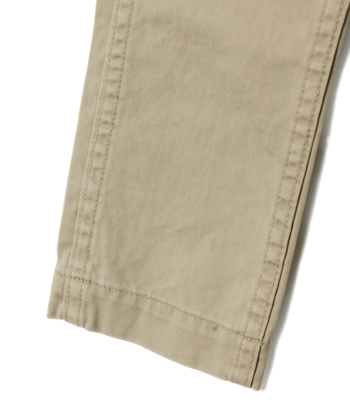 JOEY HYSTERIC（ジョーイヒステリック）の「GOOD FOR ALL NIGHT pt テーパードスリムPT（チノパンツ・キッズ・ベージュ・SMALL/MEDIUM）」の6枚目の写真