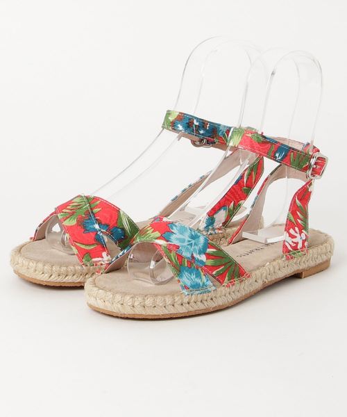 ORiental TRaffic（オリエンタルトラフィック）の「春夏★クロスジュートサンダル★8226（サンダル・レディース・ブラック/レインボー/イエロー・LL/M/3L/SS/S/L）」の8枚目の写真