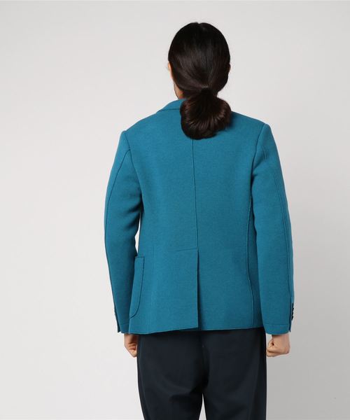 BARENA（バレナ）の「BARENA: ソリッド ウールジャケット（テーラードジャケット・メンズ・ロイヤルブルー・44/46/48）」の2枚目の写真