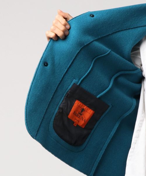 BARENA（バレナ）の「BARENA: ソリッド ウールジャケット（テーラードジャケット・メンズ・ロイヤルブルー・44/46/48）」の3枚目の写真