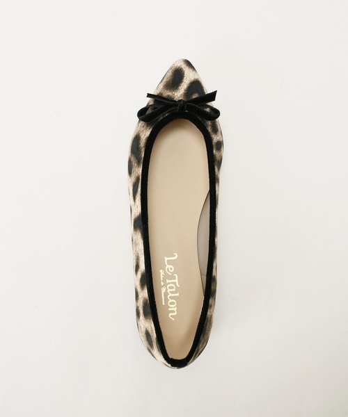 LE TALON（ルタロン）の「ポインテッドレオパードバレエ◆（バレエシューズ・レディース・レオパード/キャメル・21.5/22/22.5/23/23.5/24/24.5/25/25.5）」の11枚目の写真