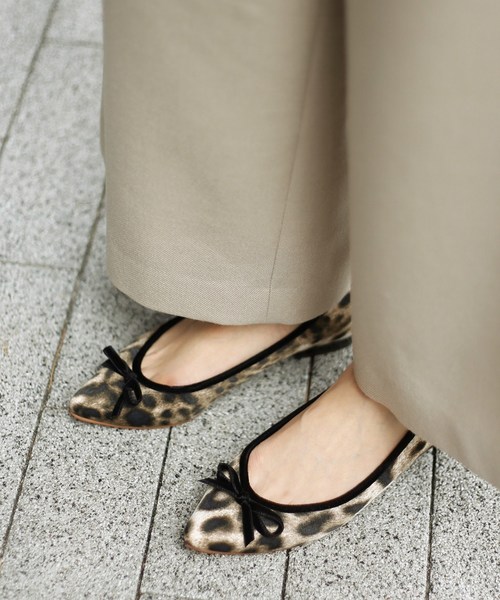 LE TALON（ルタロン）の「ポインテッドレオパードバレエ◆（バレエシューズ・レディース・レオパード/キャメル・21.5/22/22.5/23/23.5/24/24.5/25/25.5）」の18枚目の写真
