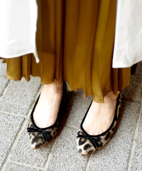 LE TALON（ルタロン）の「ポインテッドレオパードバレエ◆（バレエシューズ・レディース・レオパード/キャメル・21.5/22/22.5/23/23.5/24/24.5/25/25.5）」の17枚目の写真