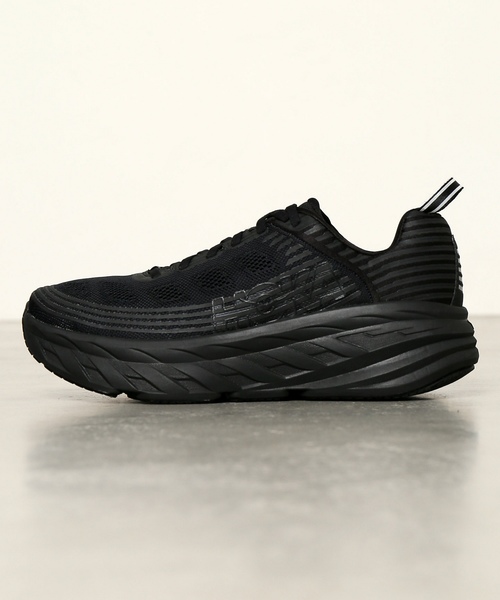 HOKA（ホカ）の「HOKA ONEONE / ホカ オネオネ BONDI6（スニーカー・メンズ・ブラック・25.5/26/26.5/27/27.5/28）」の4枚目の写真