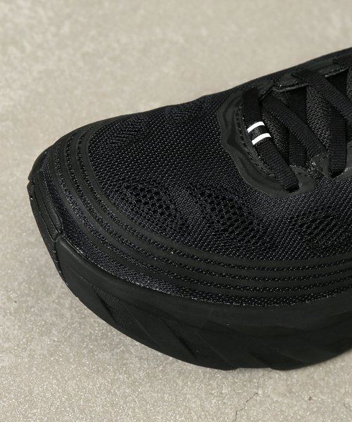 HOKA（ホカ）の「HOKA ONEONE / ホカ オネオネ BONDI6（スニーカー・メンズ・ブラック・25.5/26/26.5/27/27.5/28）」の7枚目の写真