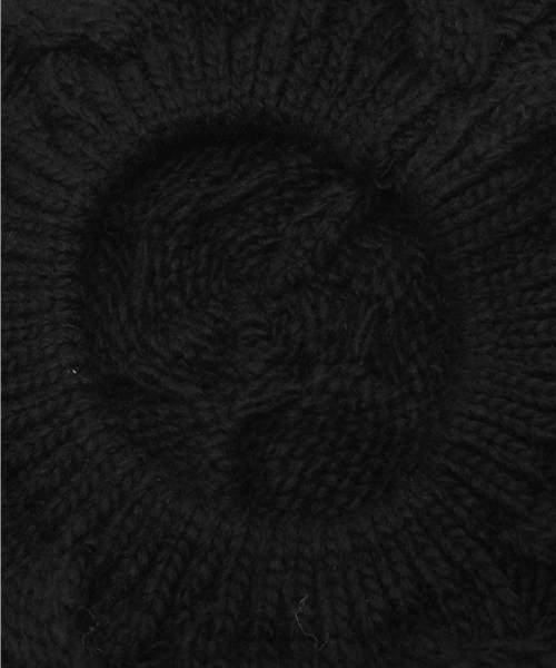 WEGO（ウィゴー）の「WEGO/ニットベレー（ハンチング/ベレー帽・レディース・ホワイト/ブラック/ライトグレー/ネイビー/ワイン・FREE）」の6枚目の写真