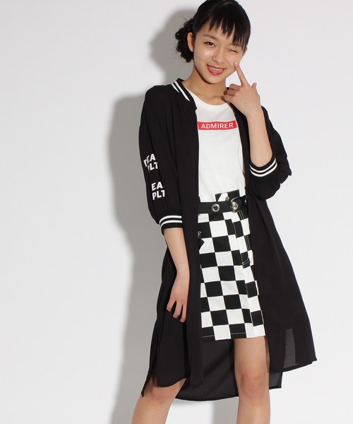 ロングma 1 Tシャツ Store トップス セット カーディガン Pink Latte ピンクラテ のファッション Pink Latte ピンクラテ のカーディガン ロングma 1 Tシャツ セール 税込最安値