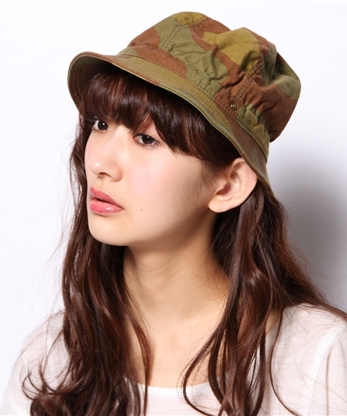 BEAMS BOY（ビームスボーイ）の「decho /  カモフラージュ KOME HAT（ハット・レディース・その他1・ONE SIZE）」の7枚目の写真