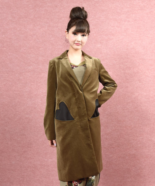 MILK（ミルク）の「ハート チェスターコート（チェスターコート）」 - WEAR