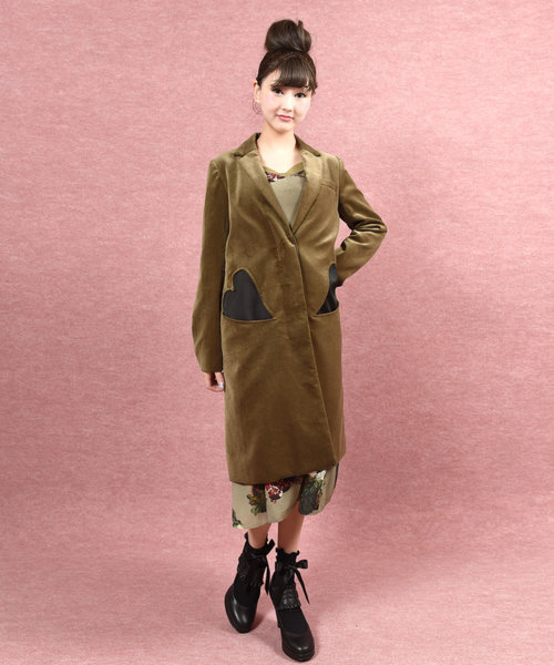 MILK（ミルク）の「ハート チェスターコート（チェスターコート）」 - WEAR