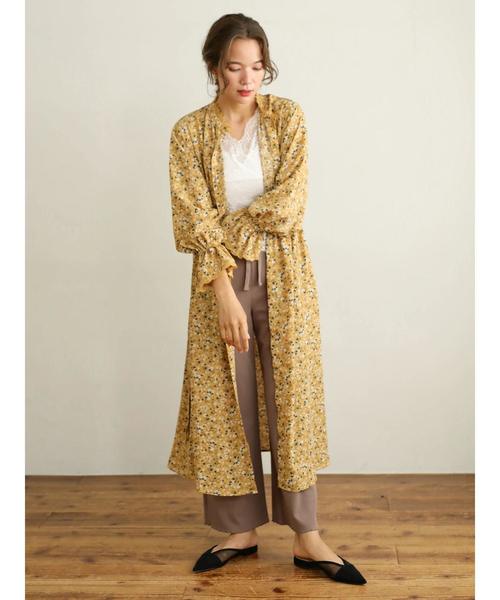 earth music&ecology（アースミュージックアンドエコロジー）の「ワッフルパンツ 〇＊（その他パンツ・レディース・アイボリー/ベージュ/ダークベージュ・FREE）」の18枚目の写真