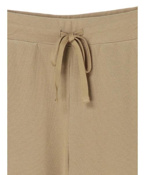 earth music&ecology（アースミュージックアンドエコロジー）の「ワッフルパンツ 〇＊（その他パンツ・レディース・アイボリー/ベージュ/ダークベージュ・FREE）」の13枚目の写真