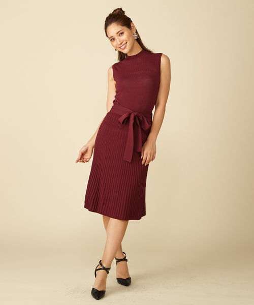 経典 シアーニットフィットアンドフレアワンピース ワンピース Royal ワンピース Royal Party ロイヤルパーティー のファッション ワンピース セール