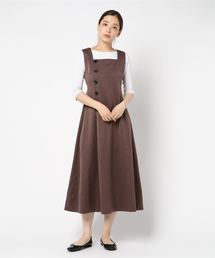 archives | スクエアネックボタンワンピース(ワンピース)
