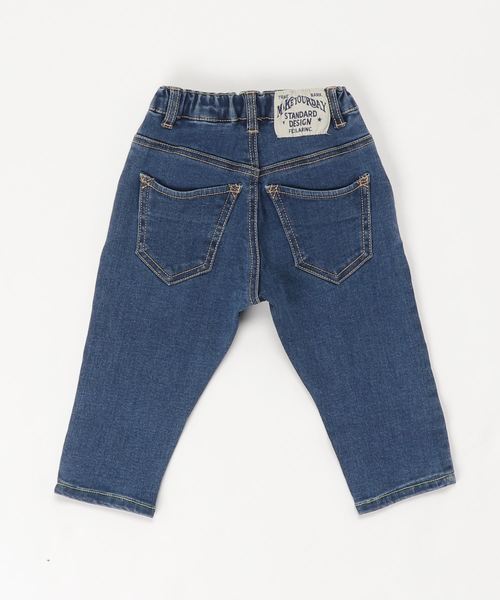 MAKE YOUR DAY（メイクユアデイ）の「【リンクコーデ】こだわりストレッチデニム テーパード■80～140cm（デニムパンツ・キッズ・ネイビー/ブラック/ブルー・110/120/90/100/80/130/140）」の17枚目の写真