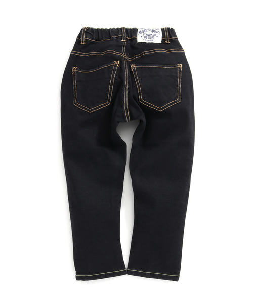 MAKE YOUR DAY（メイクユアデイ）の「【リンクコーデ】こだわりストレッチデニム テーパード■80～140cm（デニムパンツ・キッズ・ネイビー/ブラック/ブルー・110/120/90/100/80/130/140）」の11枚目の写真