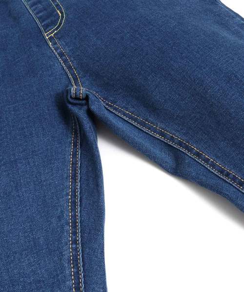 MAKE YOUR DAY（メイクユアデイ）の「【リンクコーデ】こだわりストレッチデニム テーパード■80～140cm（デニムパンツ・キッズ・ネイビー/ブラック/ブルー・110/120/90/100/80/130/140）」の15枚目の写真