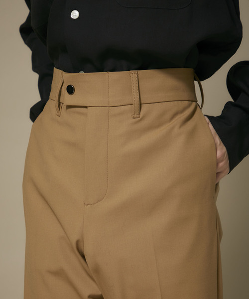 liberum（リベルム）の「【LIBERUM】サイドスリットストレートスラックス（スラックス・メンズ・ブラック/ベージュ・1/2）」の6枚目の写真