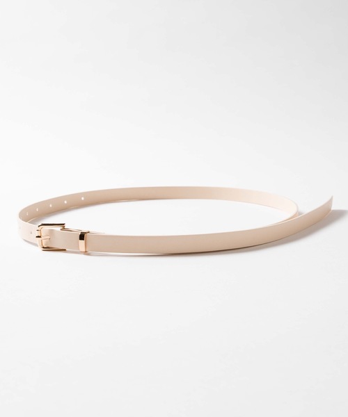 WEGO（ウィゴー）の「WEGO/ロング細ベルト（ベルト・レディース・ブラック/ベージュ/シルバー/キャメル/カーキ・FREE）」の12枚目の写真