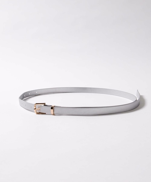 WEGO（ウィゴー）の「WEGO/ロング細ベルト（ベルト・レディース・ブラック/ベージュ/シルバー/キャメル/カーキ・FREE）」の13枚目の写真