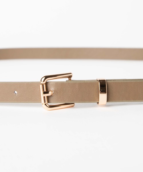 WEGO（ウィゴー）の「WEGO/ロング細ベルト（ベルト・レディース・ブラック/ベージュ/シルバー/キャメル/カーキ・FREE）」の20枚目の写真