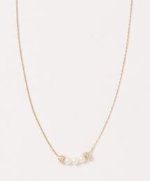 CRAFT STANDARD BOUTIQUE | ミニパールラインショートネックレス(ネックレス)