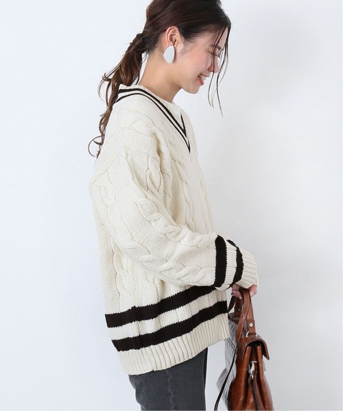 セール】【OLDDERBY KNITWEAR/オールドダービーニットウエア】Vネック