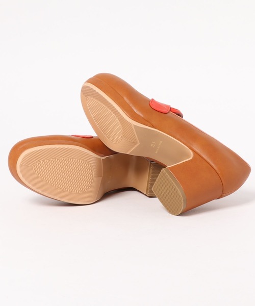 byあしながおじさん（バイアシナガオジサン）の「〈ｂｙあしながおじさん〉ローファーパンプス（ローファー・レディース・ブラック/ブラウン/ブルー/ワインレッド・22.5cm/23.5cm/24.5cm/23.0cm/24.0cm）」の9枚目の写真