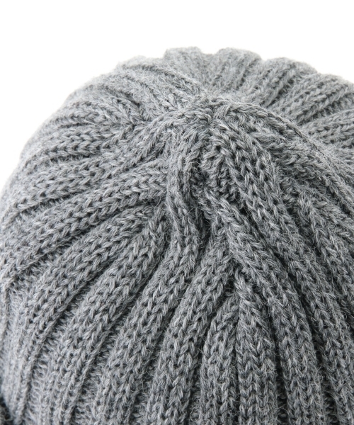 BEAMS BOY(ビームスボーイ)の「LEUCHTFEUER / RIB WATCH CAP(ニットキャップ/ビーニー・レディース・ナチュラル/グレー/ブラック/ネイビー/チャコールグレー・ONE SIZE)」の19枚目の写真
