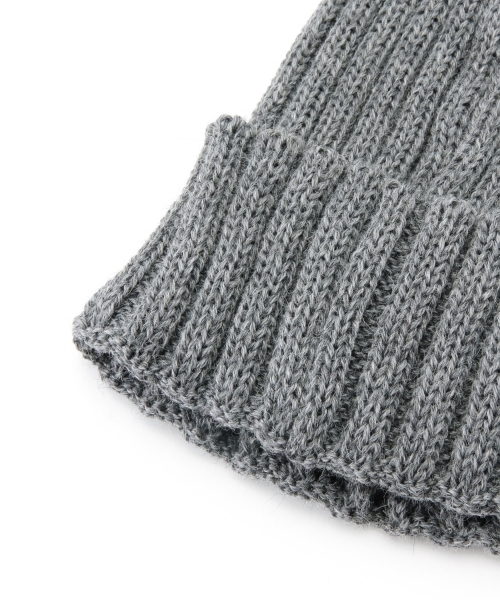 BEAMS BOY(ビームスボーイ)の「LEUCHTFEUER / RIB WATCH CAP(ニットキャップ/ビーニー・レディース・ナチュラル/グレー/ブラック/ネイビー/チャコールグレー・ONE SIZE)」の20枚目の写真