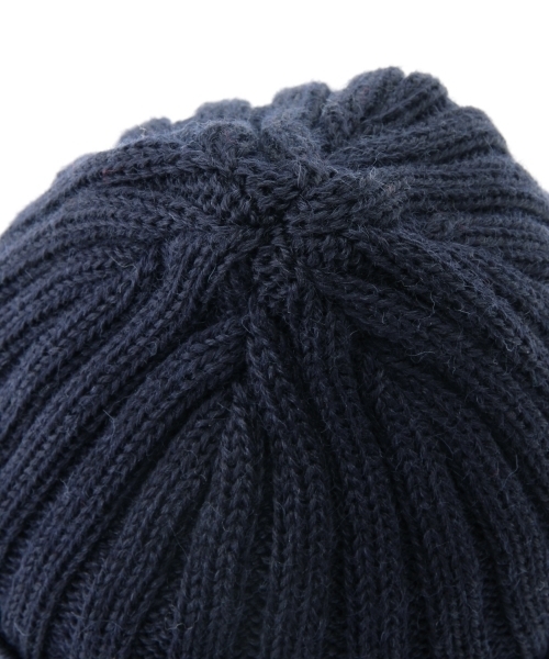 BEAMS BOY(ビームスボーイ)の「LEUCHTFEUER / RIB WATCH CAP(ニットキャップ/ビーニー・レディース・ナチュラル/グレー/ブラック/ネイビー/チャコールグレー・ONE SIZE)」の14枚目の写真