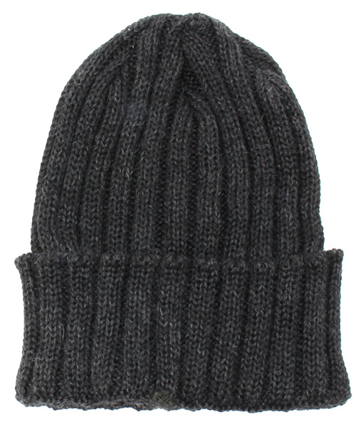 BEAMS BOY(ビームスボーイ)の「LEUCHTFEUER / RIB WATCH CAP(ニットキャップ/ビーニー・レディース・ナチュラル/グレー/ブラック/ネイビー/チャコールグレー・ONE SIZE)」の1枚目の写真