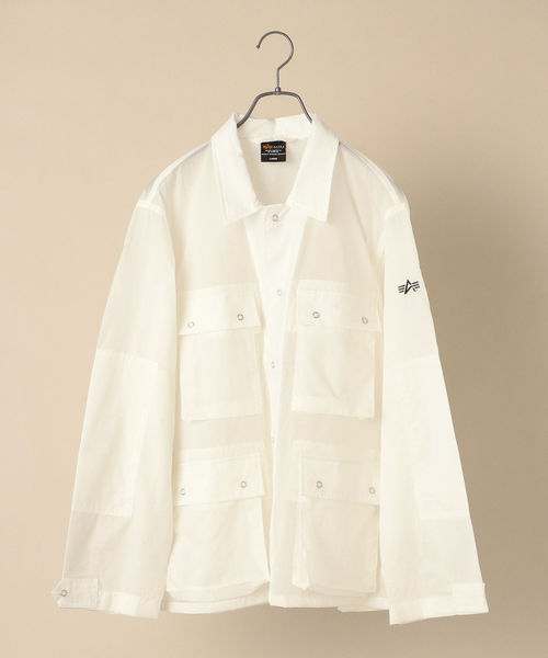 Alpha Industries（アルファインダストリーズ）の「ALPHA: ライト パッカブル ARMY ジャケット（その他アウター・メンズ・ブラック/オレンジ/ホワイト/グレー・LARGE/MEDIUM）」の2枚目の写真