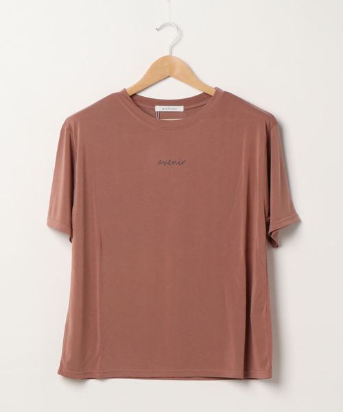 archives（アルシーヴ）の「サンドウォッシュロゴT（Tシャツ/カットソー・レディース・オフホワイト/グリーン/チャコールグレー/レッド系その他・MEDIUM）」の4枚目の写真